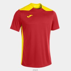 Joma chemise Championnat à manches courtes VI jaune rouge - Joma Paris 848X8P3259