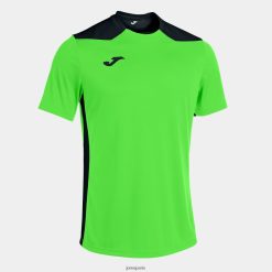 Joma chemise Championnat à manches courtes VI noir fluorescent noir - Joma Paris 848X8P4516