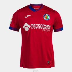 Joma chemise à manches courtes 2e uniforme getafe 22/23 rouge - Joma Paris 848X8P1403