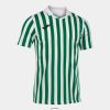 Joma chemise à manches courtes Copa II vert blanc - Joma Paris 848X8P1477