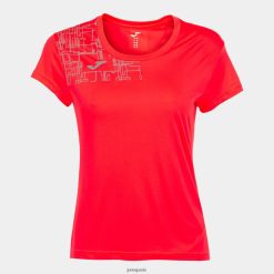 Joma chemise à manches courtes Elite VIII corail fluorescent - Joma Paris 848X8P1977