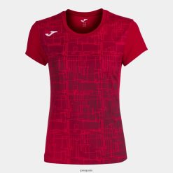 Joma chemise à manches courtes Elite VIII rouge - Joma Paris 848X8P3696