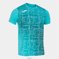 Joma chemise à manches courtes Elite VIII turquoise - Joma Paris 848X8P449