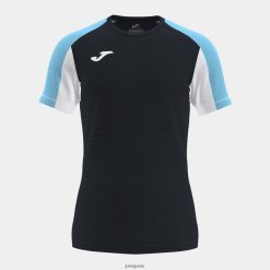 Joma chemise à manches courtes Entraînement intervistar 22/23 turquoise noire - Joma Paris 848X8P655