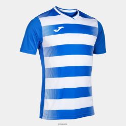 Joma chemise à manches courtes Europa V Blanc royal - Joma Paris 848X8P3180
