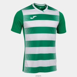 Joma chemise à manches courtes Europa V blanc vert - Joma France 848X8P3445