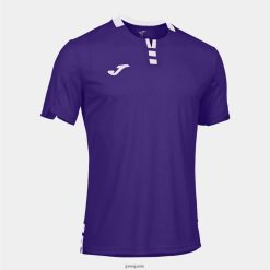Joma chemise à manches courtes Gold IV blanc violet - Joma Paris 848X8P1046