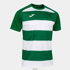 Joma chemise à manches courtes Prorugby II blanc vert - Joma Paris 848X8P3558
