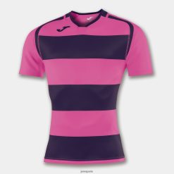 Joma chemise à manches courtes Prorugby II rose violet - Joma Paris 848X8P830