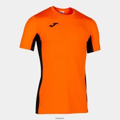 Joma chemise à manches courtes Superliga noir orange - Joma Paris 848X8P1525