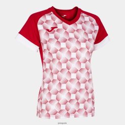 Joma chemise à manches courtes Supernova III blanc rouge - Joma Paris 848X8P3772