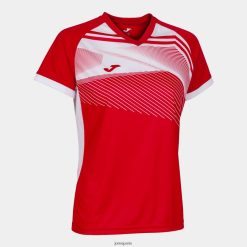 Joma chemise à manches courtes Supernova II blanc rouge - Joma France 848X8P2098