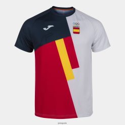 Joma chemise à manches courtes comité olympique espagnol rouge - Joma France 848X8P435