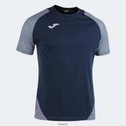 Joma chemise à manches courtes essentielles II blanc bleu marine - Joma Paris 848X8P4480