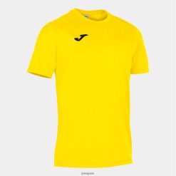 Joma chemise à manches courtes fortes jaune - Joma France 848X8P2973