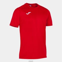 Joma chemise à manches courtes fortes rouge - Joma Paris 848X8P4592
