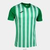 Joma chemise à manches courtes interI blanc vert - Joma Paris 848X8P1243