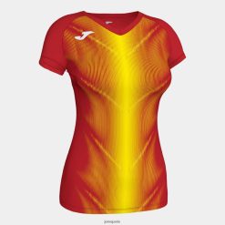 Joma chemise à manches courtes olimpia jaune rouge - Joma Paris 848X8P2253
