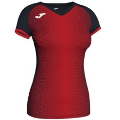 Joma chemise à manches courtes supernova rouge noir - Joma Paris 848X8P3786