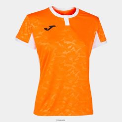 Joma chemise à manches courtes tolétum II blanc orange - Joma France 848X8P2600