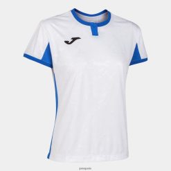 Joma chemise à manches courtes tolétum II bleu royal blanc - Joma Paris 848X8P2215