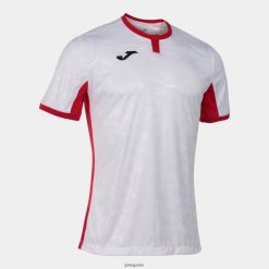 Joma chemise à manches courtes tolétum II rouge blanc - Joma Paris 848X8P4143