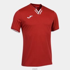 Joma chemise à manches courtes tolétum iv blanc rouge - Joma France 848X8P4368