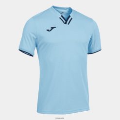 Joma chemise à manches courtes tolétum iv bleu ciel bleu marine - Joma Paris 848X8P487
