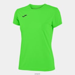 Joma chemise à manches courtes vert fluorescent - Joma Paris 848X8P3991