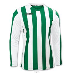 Joma chemise à manches longues copa blanc vert - Joma France 848X8P3471