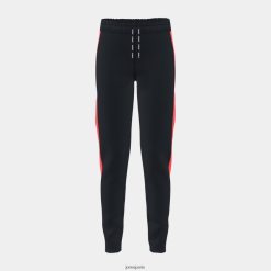Joma longs pantalons boy Stripe corail fluorescent noir - Joma Paris 848X8P2742