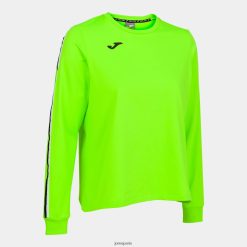 Joma pause sweat-shirt vert fluorescent - Joma France 848X8P3679