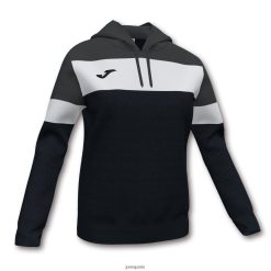 Joma Équipage de pull à capuche IV blanc foncé noir - Joma Paris 848X8P1621