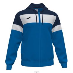 Joma équipage de veste à capuche IV bleu royal bleu bleu - Joma France 848X8P333