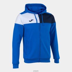 Joma équipage de veste à capuche V Royal Blue Navy Blue Blanc - Joma France 848X8P2913