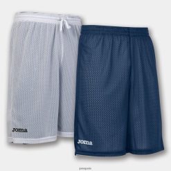 Joma short recrue blanc bleu marine - Joma Paris 848X8P998