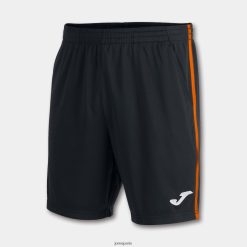 Joma shorts des Bermudes Open III orange fluorescent noir - Joma Paris 848X8P471