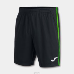 Joma shorts des Bermudes Open III vert fluorescent noir - Joma France 848X8P4557