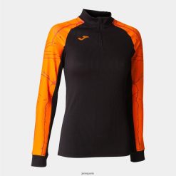 Joma sweat-shirt elite ix orange noir - Joma France 848X8P3823