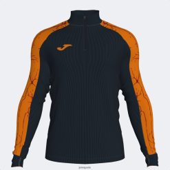 Joma sweat-shirt elite ix orange noir - Joma France 848X8P4643