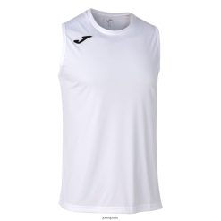 Joma t-shirt combi sans manches blanc - Joma Paris 848X8P1309