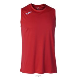Joma t-shirt combi sans manches rouge - Joma France 848X8P1310