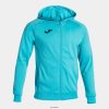 Joma veste à capuchon Menfis turquoise fluorescente - Joma France 848X8P844